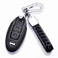 [补贴10%]2021款轩逸钥匙套14代专用真皮钥匙包20款轩逸车高档钥匙扣男女19汽车钥匙包