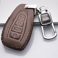 [补贴10%]专用于2020款吉利豪越钥匙套真皮缤瑞19款缤越汽车钥匙保护套包扣汽车钥匙包