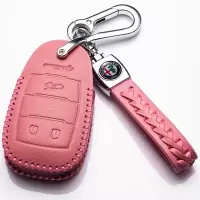 阿尔法罗密欧Stelvio钥匙套2020款Giulia车用真皮钥匙包18锁匙扣汽车钥匙包