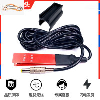 [补贴10%]逆变器手按开关三线防水手捏式树脂款触点纯铜升压器电子机头配件 DC头/银点开关 [1条+卡座] 220