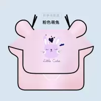 电动车挡风被四季通用春秋季薄款双面防水电瓶车夏季中厚款遮阳罩 【服装面料四季中厚款】粉色萌兔
