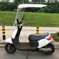 [补贴10%]爱玛雅迪绿源加长加厚7字电动电瓶车雨棚摩托车电车挡风罩遮雨蓬遮阳雨伞防晒