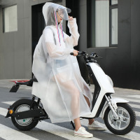 [补贴10%]电动车摩托车自行车雨衣长款全身单人男女款成人防暴雨衣雨披