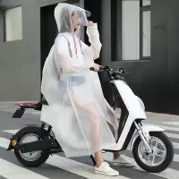 [补贴10%]电动车摩托车自行车雨衣长款全身单人男女款成人防暴雨衣雨披