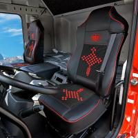 [补贴10%]解放j6p质慧版座套四季专用jh6领航版座椅套J6L货车用品坐垫装饰