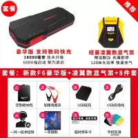 纽曼汽车电瓶应急启动电源大容量12V充电宝摩托车打火搭电宝神器 【豪华套餐】 F6豪华版+凌翼智能版充气
