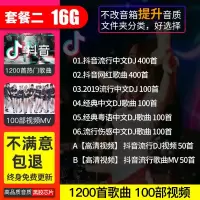汽车载u盘2021环绕夜店DJ抖音音乐高音质车用 优盘无损歌曲高品质网红热 官方标配 ② 16/G 高音质[DJ+