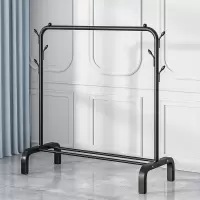 [补贴10%]简易室内宿舍移动晒凉衣帽架子晾衣架落地家用卧室挂衣服折叠单杆