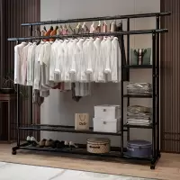 [补贴10%]落地挂衣架宿舍衣架落地衣架子家用阳台卧室晾衣架衣帽架落地衣架