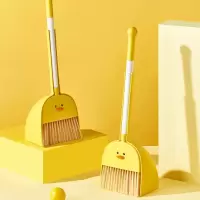 [补贴10%]儿童扫把簸箕套装宝宝专用小扫把拖把三件套小孩迷你扫帚扫地玩具