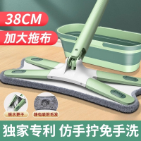 [补贴10%]免手洗蝴蝶型拖把2025新款家用拖地神器平板拖懒人拖布一拖净拧水