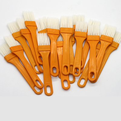 [补贴10%]塑料清洁毛刷长柄扫灰油漆刷烧烤刷黄薄柄毛刷子画笔软毛家用工业