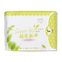 绿茶氧净透气净味--零触感日用卫生巾