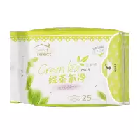 绿茶氧净透气净味-零触感护垫