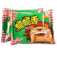 【中华特色馆】淮南馆 怀旧童年幸运方便面脆脆香干吃面奥尔良烤翅味50g/袋休闲小零食