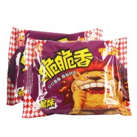 【中华特色馆】淮南馆 怀旧童年幸运方便面脆脆香干吃面怪味60g/袋休闲小零食