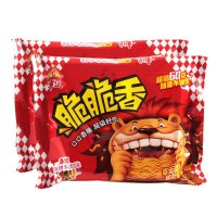 【中华特色馆】淮南馆 怀旧童年幸运方便面脆脆香干吃面烧烤牛肉味60g/袋休闲小零食