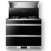 万和 （Vanward） V1集成灶 集成式燃气灶具4.2kW大火力侧吸式油烟机 一体式