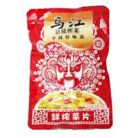 乌江酸辣榨菜片80g