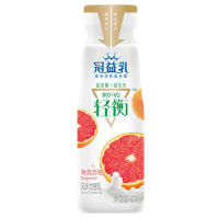 冠益乳轻衡饮用型风味发酵乳西柚口味预制瓶210g