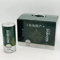 青岛大白金原浆啤酒青岛特产精酿啤酒原产地拉格一升装铁桶