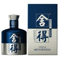 舍得酒米兰时装周纪念版52度100ml小瓶装浓香型白酒
