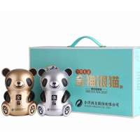 舍得52度金猫银猫礼盒500ml*2瓶礼盒装