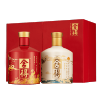 舍得品味中国神话人物套装(雷神火神)52度500mL×2瓶礼盒装