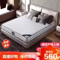 [旗舰特卖]床垫软硬两用20cm厚1.8x2.0米双人1.5出租房经济型弹簧家用德美洛