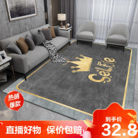 [精品特卖]轻奢地毯客厅茶几毯家用房间铺大面积卧室床边毯北欧ins风地垫冰星梦