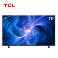 TCL 75V6EA 75英寸 4K超高清金属全面屏 双频WIFI 远场语音全场景AI电视 液晶平板电视