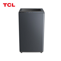 TCL 10公斤直驱彩屏全自动变频波轮洗衣机 免污小蓝扣 玻璃大视窗 飞瀑洗 B100P7-DMP极地蓝