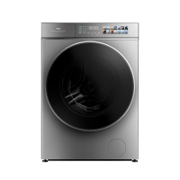 TCL 12公斤超大容量滚筒洗衣机 超级筒 全域免污 智能投放 多重除菌 触控彩屏 G120P7-DI