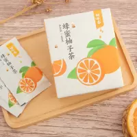 蜂蜜柚子茶35g*12包 小袋装便携水果茶 冲水喝的饮品冲泡茶饮