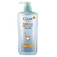 清扬(CLEAR)净纯去屑洗发露 净漾水润750ml【联合利华】