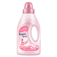 金纺 衣物柔顺剂 淡雅樱花 衣物护理剂1L 柔软 护形 防静电【联合利华】