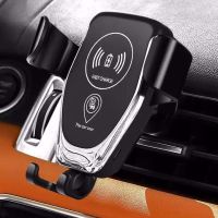 汽车无线充电器 通用手机 快充车载无线充电器卡扣手机