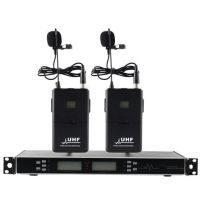 u段无线话筒一拖二领夹头戴会议手持舞台演出麦克风