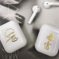 丘比特暴富幸运airpods 金属贴纸无线耳机个性充电仓防辐射贴
