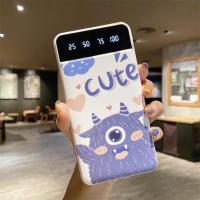 大容量快充00毫安充电宝学生可爱少女心手机2|配版小怪兽[提速]豪礼 00毫安