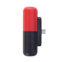 胶囊充电宝小巧迷你大容量无线充适用于直插应急移动电源|中国红[Type-C接口] 3000毫安