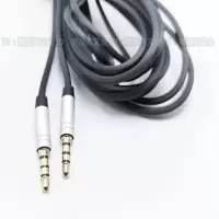 手机声卡数据线 4节k歌语音 美标3米 5米加长 音频线 公3.5mm|3米流光银