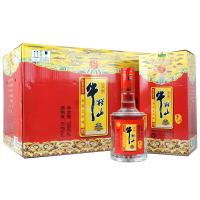 牛栏山百年二锅头白酒 浓香小牛 41.6度 500ml*6 整箱装