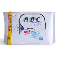 ABC 日用 纤巧棉柔 表层 卫生巾240mm*18片姨妈巾