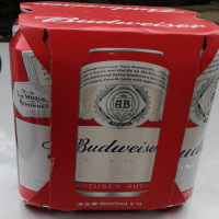 百威啤酒听装500mL*4
