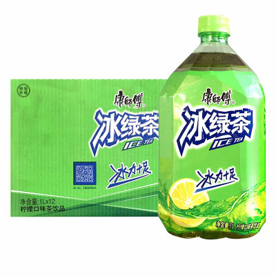 康师傅冰绿茶1L*12瓶