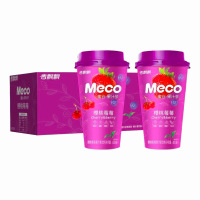 XIANG PIAOA/香飘飘蜜谷果汁茶400ml樱桃莓莓味*15瓶