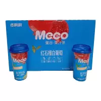 香飘飘果汁茶石榴白葡萄400ml*15瓶