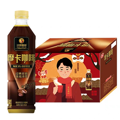 中沃沃顿摩卡咖啡500ml*15瓶