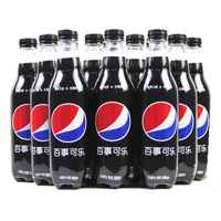 百事可乐极度无糖饮料500ml原味*12瓶